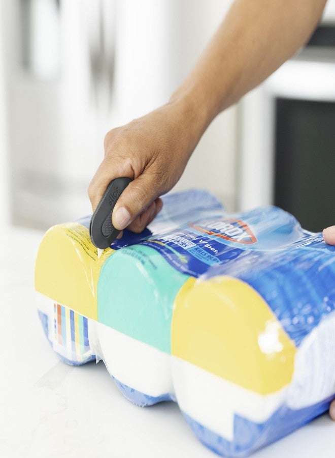 Slice Mini Box Cutter | Manual Retracting | Safe Ceramic Box Cutter Lasting 11x Longer than Metal | Box Opener | 1 Pack | Millennial Gray - Image 2