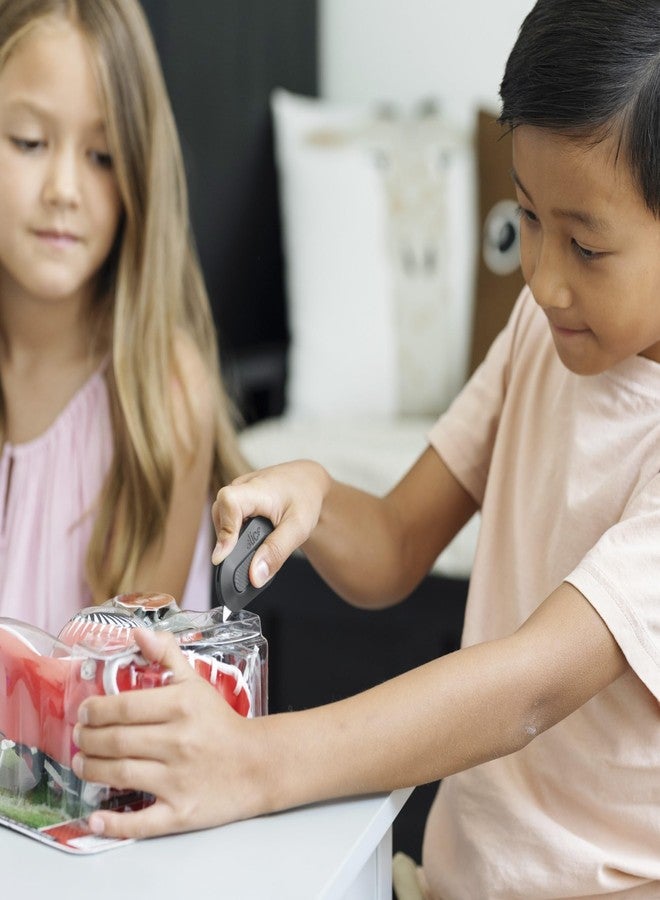 Slice Mini Box Cutter | Manual Retracting | Safe Ceramic Box Cutter Lasting 11x Longer than Metal | Box Opener | 1 Pack | Millennial Gray - Image 3