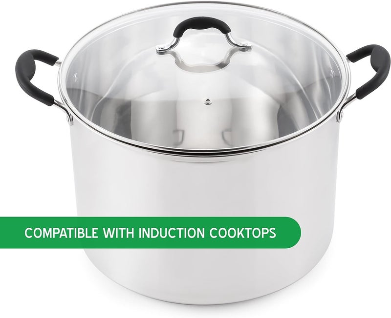 McSunley Prepâ€¢Nâ€¢Cook by McSunley 21.5Qt Induction Stainless Steel Water Bath Canner - Image 2
