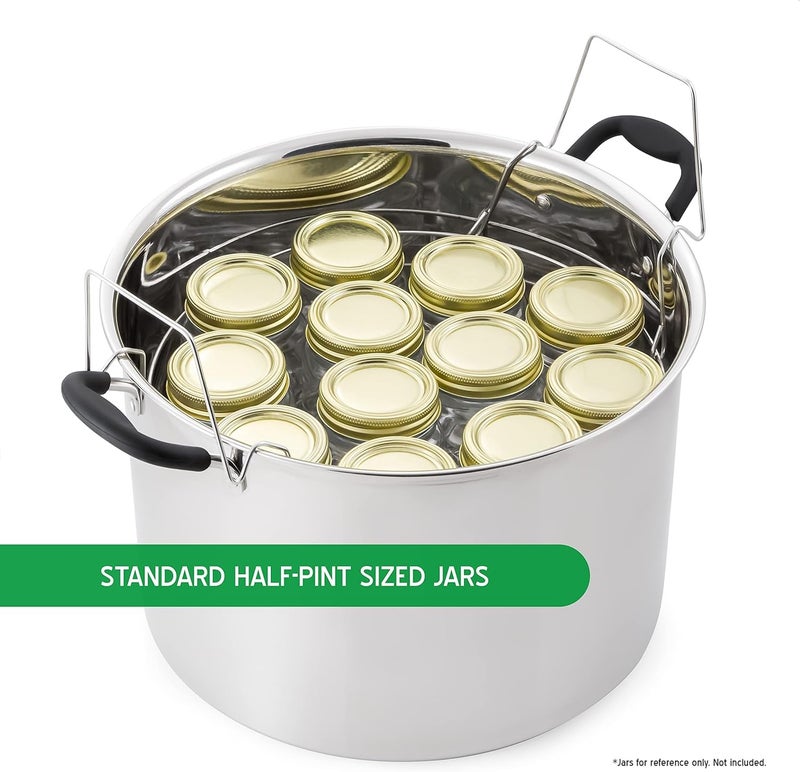 McSunley Prepâ€¢Nâ€¢Cook by McSunley 21.5Qt Induction Stainless Steel Water Bath Canner - Image 3