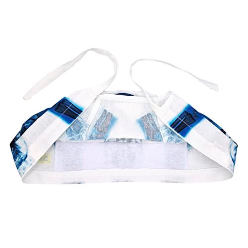 DOKTORAM X-Ray White Working Cap - Comfortable and Breathable for Men and Women Long Aesthetic Head Cover… - Image 4