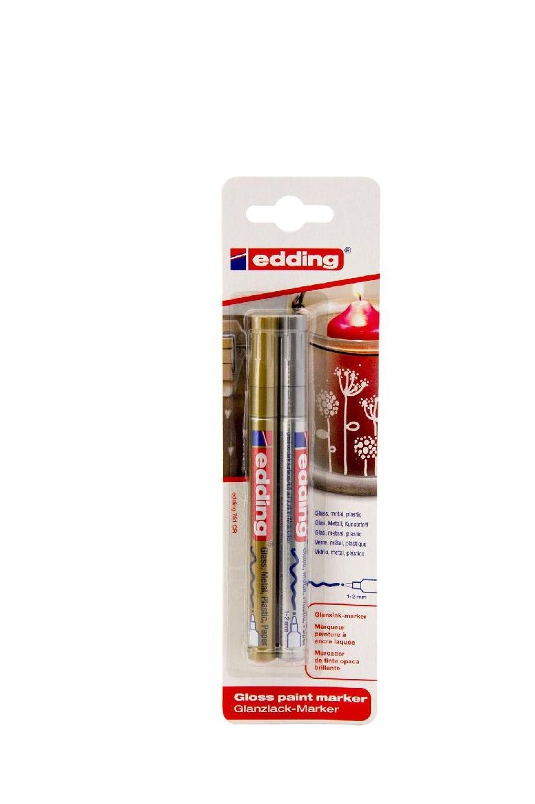 Edding 751 Paint Marker 1 - 2 mm Round Tip
