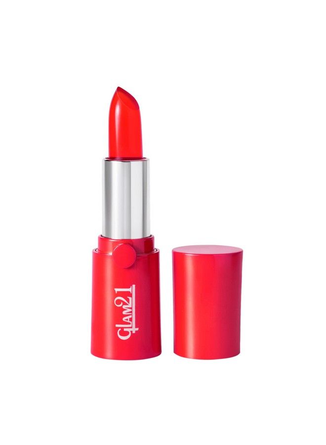 Glam 21 Glam21 High Definition Lipstick;Lightweight & Ultramoisturizing ; Gel Based Formula;Flame Red3.6Gm - Image 1