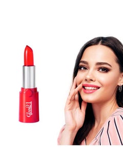 Glam 21 Glam21 High Definition Lipstick;Lightweight & Ultramoisturizing ; Gel Based Formula;Flame Red3.6Gm  - Image 5