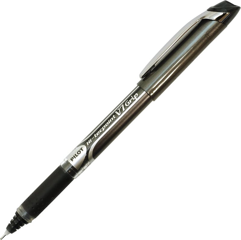 Pilot Hi-Tecpoint V7 Grip Roller Ball Pen, Blue - Image 4