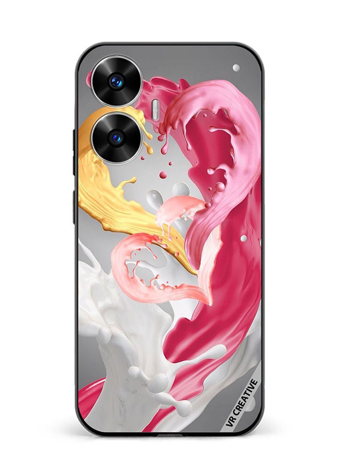 VR CREATIVE Protective Case Cover For Realme C55 Couple Design Multicolour - Image 1
