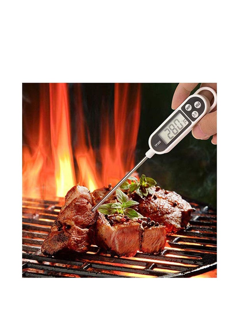 واي آند دي Digital Instant Read Meat Thermometer Kitchen Cooking Food Candy for Oil Deep Fry BBQ Grill Smoker temperature Milk Etc - Image 3