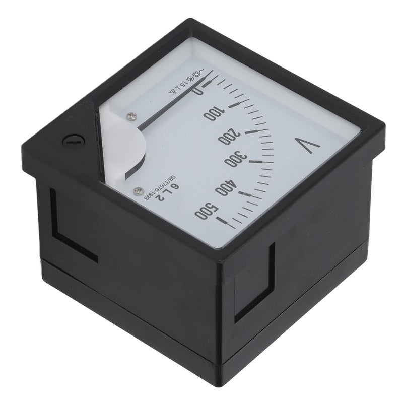 Analog Voltmeter AC 0‑500V Pointer Volt Meter Panel Needle Voltage Gauge for Equipment - Image 3