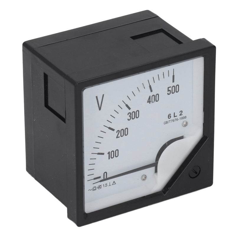 Analog Voltmeter AC 0‑500V Pointer Volt Meter Panel Needle Voltage Gauge for Equipment - Image 1