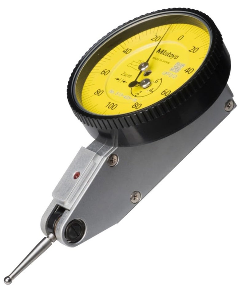 Mitutoyo Mitutoyo 51342510E DIAL TI BAS STD 06 mm 1 m Accuracy 0002 mm Yellow  - Image 1