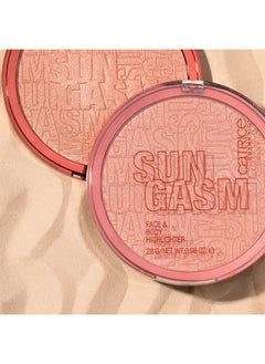 Catrice SUNGASM Face & Body Highlighter | Jumbo Sized, Silky Soft Powder With Light Reflecting Pigments | For All Skintones | Vegan, Paraben Free, Oil Free | Cruelty Free  - Image 4