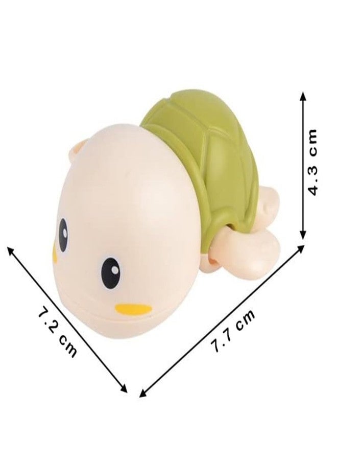 ADKD Swimming Wind Up Bath Toys Cute Swimming Turtle Baby Bath Toys for Toddler (Pack of 3) - Image 4