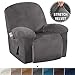 H.VERSAILTEX H.VERSAILTEX Recliner Chair Cover Velvet Plush 1-Piece Recliner Covers for Large Recliner, Soft Thick Luxury Velvet  - Image 2