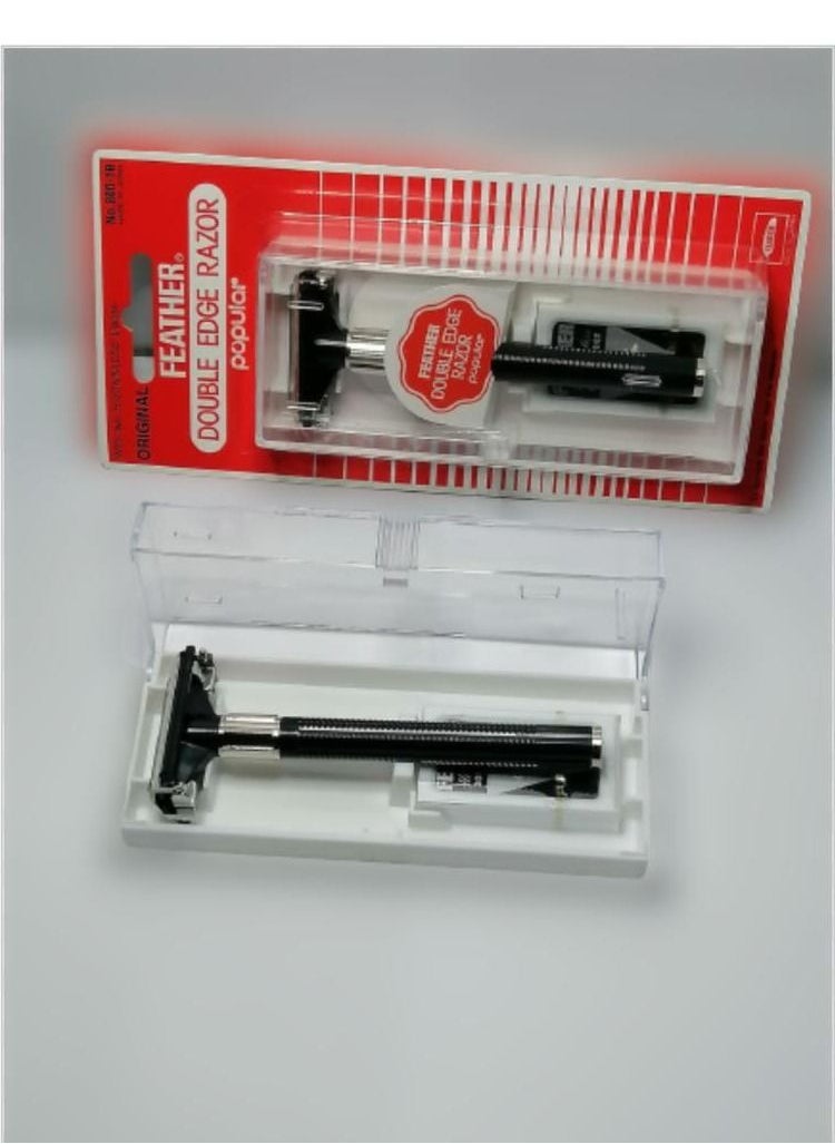 Feather Double Edge Stainless Steel Safety Razor  - Image 4