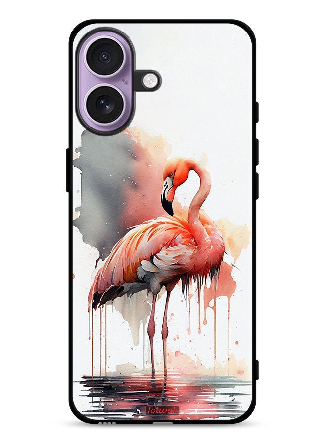 Tolwak Apple iPhone 17 Protective Case Cover Tropical Watercolor Art - Image 1