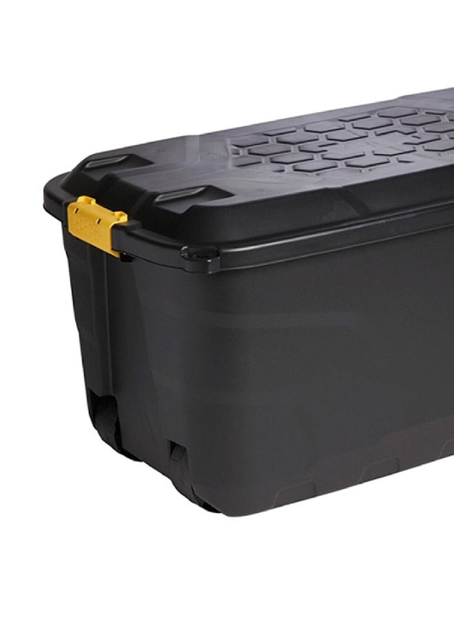 ستراتا صندوق تخزين بعجلات شديد التحمل مع غطاء أسود وأصفر 110 ل XW442-BLK/YEL-EX - Image 2