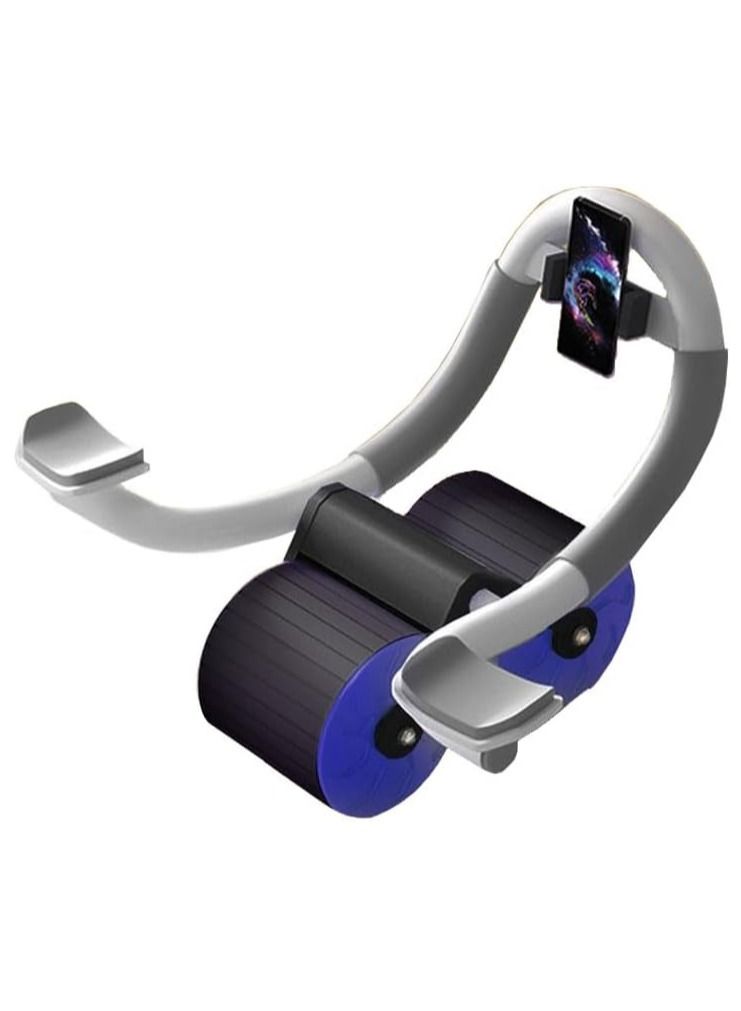 Cool Baby Style COOLBABY Automatic Rebound Abdominal Wheel, Soft Padded Muscle Toner Core Exercise Roller Slip Resistant Intelligent Display for Men Women for Domestic (Blue) - Image 5