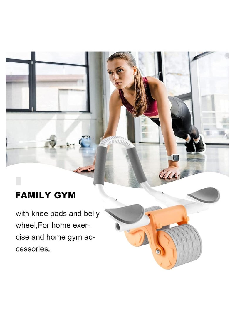 Cool Baby Style COOLBABY Automatic Rebound Abdominal Wheel, Soft Padded Muscle Toner Core Exercise Roller Slip Resistant Intelligent Display for Men Women for Domestic (Blue) - Image 3