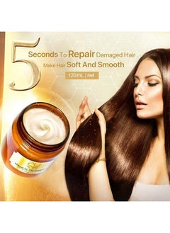 Maikoa 2 Pcs 120ml PURC Magical Hair Mask - 5 Seconds Repairs Damage, Advanced Molecular Repair for Roots, Keratin Treatment & Conditioner for Dry & Damaged Hair  - Image 3