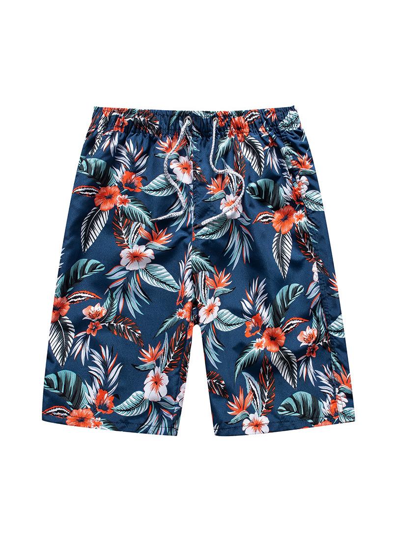Y&D 6-Piece Men Swim Beach Shorts Quick Dry Swimming Trunks Drawstring Surfing Board Shorts Loose Boxers Short Pants  - Image 2