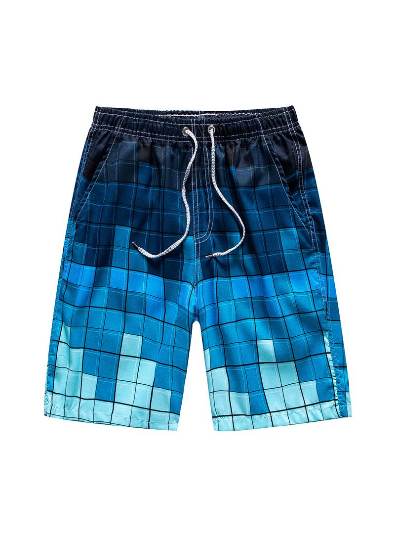 Y&D 6-Piece Men Swim Beach Shorts Quick Dry Swimming Trunks Drawstring Surfing Board Shorts Loose Boxers Short Pants  - Image 5
