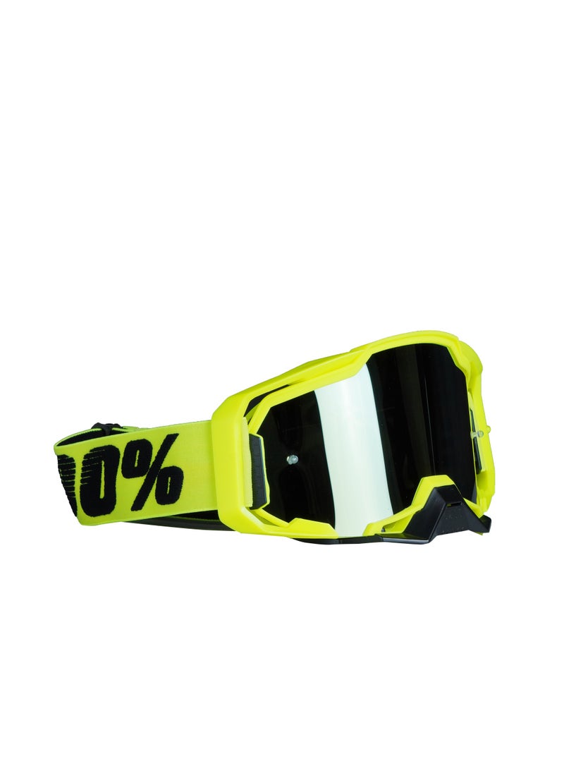 100 % Pure - Anti-Scratch Motorcycle Racing Goggles for Men - Image 1