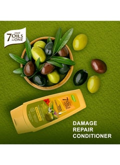 emami 7 Oil In One Damage Repar Conditioner - Mystic Olive - 100ml  - Image 2