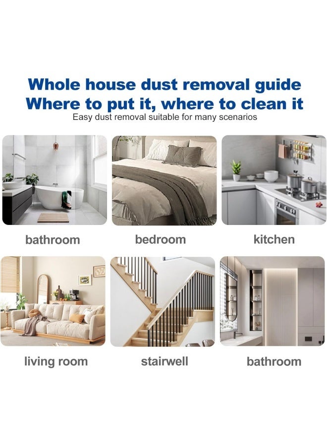 Indoor Air Purification Dust Removal Magic Box, Multi-Functional Air Magic Box, Automatic Dust Collection Air Box for Home,Plant Extract Formula,Odor Eliminator Air Freshener for Home, Office,Bedroom - Image 4
