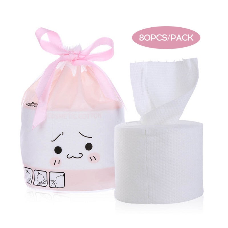 Multipurpose Wipes: Long Staple Cotton, Skin Friendly, Safe to Use, Compact Design - Gentle on Skin, Travel Essential for Baby Care, Household Cleaning, Makeup Remover - Image 1