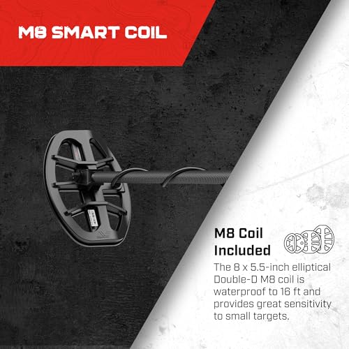 MINELAB MANTICORE High-Power Multi-IQ+ Waterproof Professional Metal Detector Bundle for Adults with Advanced Target ID — Includes 8", 11" and 15" Double-D Coils for Low, Medium and High Depth - Image 5