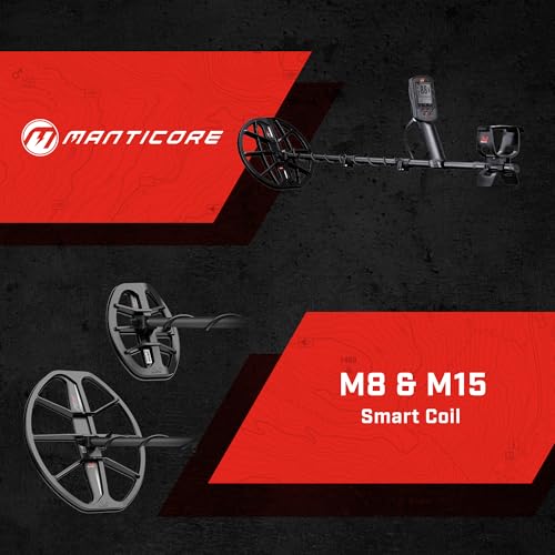 MINELAB MANTICORE High-Power Multi-IQ+ Waterproof Professional Metal Detector Bundle for Adults with Advanced Target ID — Includes 8", 11" and 15" Double-D Coils for Low, Medium and High Depth - Image 2