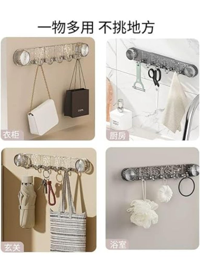 Acrylic Suction Hanger - Clear Acrylic Hanger - Kitchen Organization Solutions - Image 3