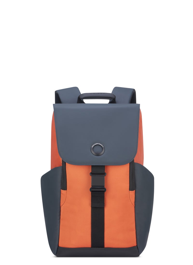 Delsey Securflap 1 compartment backpack 15 inches Orange - pzsku/Z7A4C1006AB41BE6A7480Z/45/_/1736174971/51a3df7d-8f91-497f-a98c-8409b9dcb1b9