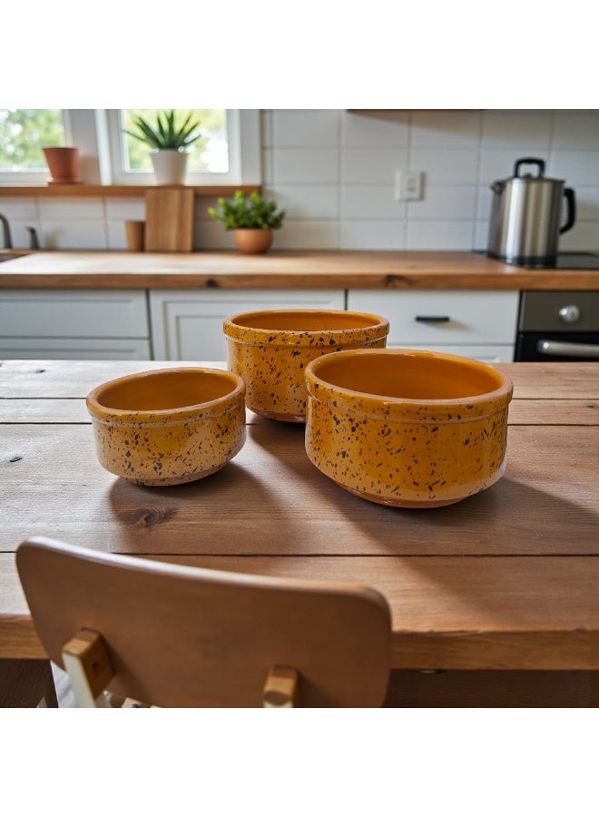 كلور زون بوتري طقم برام من الفخار و الخزف امن داخل الافران و الميكروويف - Image 2