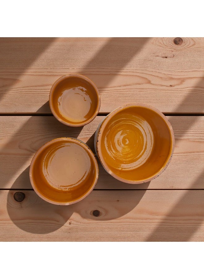 كلور زون بوتري طقم برام من الفخار و الخزف امن داخل الافران و الميكروويف - Image 3