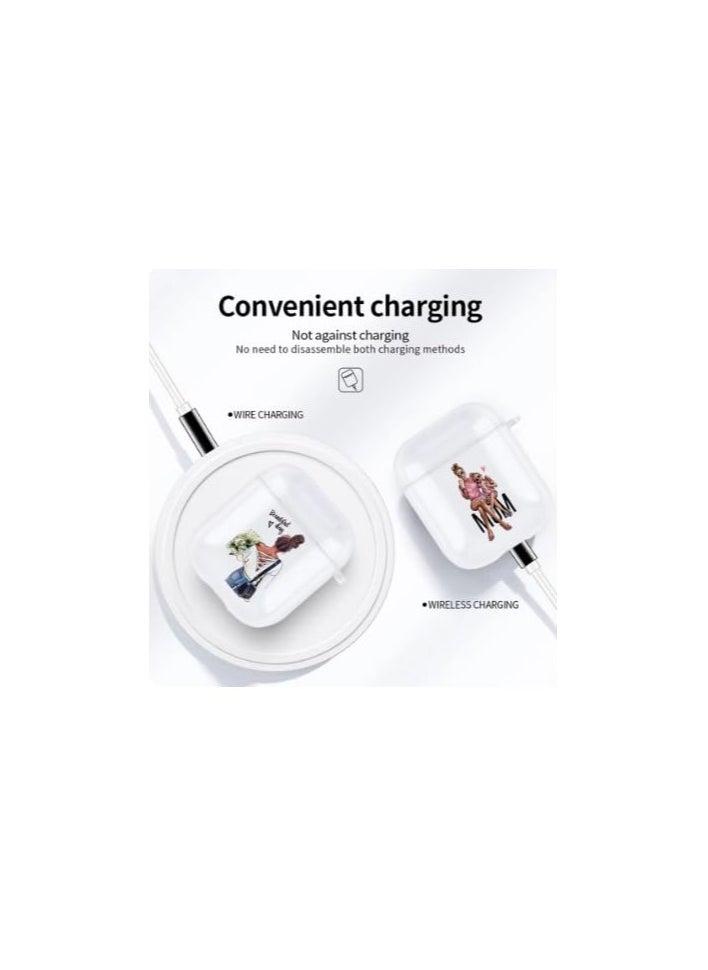 Generic - " Transparent Headphones Case – Stylish, easy-to-access protection for your favorite headphones-Airpods 1" - Image 1