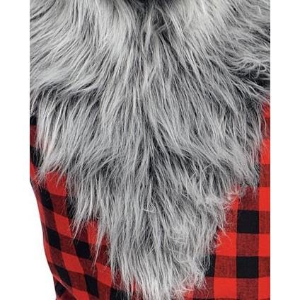 Amscan Hungry Howler Werewolf Costume for Kids, Large (12-14), with Plaid Shirt, Furry Mask and Gloves - Image 4