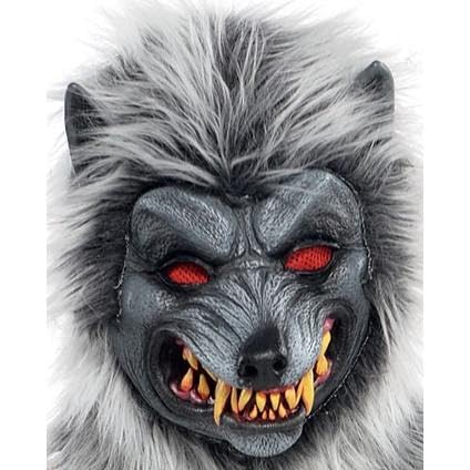 Amscan Hungry Howler Werewolf Costume for Kids, Large (12-14), with Plaid Shirt, Furry Mask and Gloves - Image 3