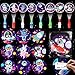 Batorisy 24Pack Valentines Day Gifts for Kids Classroom LED Finger Lights with Valentine Day Cards for Kids and Packing Bags LightUp Toys for School Classroom Exchanges Valentines Day Party Favors - Image 2