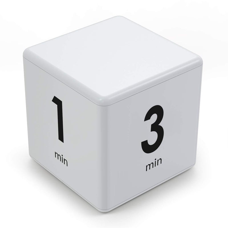 Cube TimerPretmess Gravity Flip Kitchen Timer for Time Management and Countdown Settings 13510 Minutes