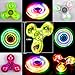 Figrol Fidget Toys 3 PackLight Up Fidget Spinner for Kids Adults Stress Relief Calm DownSensory Toys for Kids with Autism ADHD ToysWhitePinkGreen - Image 4