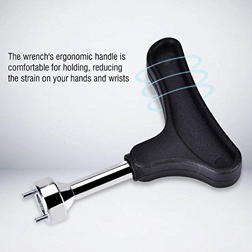 Dilwe Golf Cleat Wrench, Stainless Steel Multifunction Golf Shoes Cleat Wrench Golf Tool Accessory - Image 4