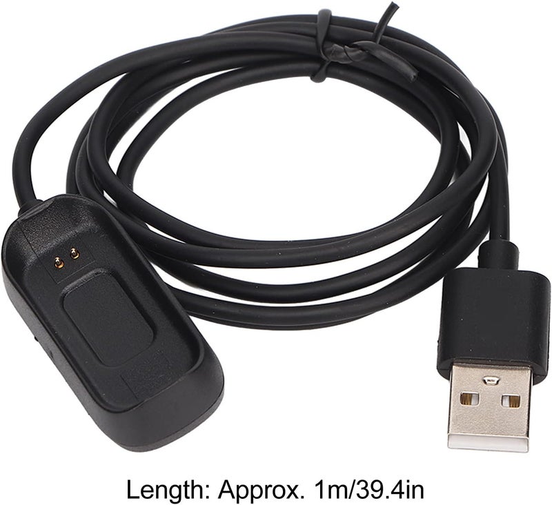 Smart Watch Cord for Band Style SpO2 - Metal Interface USB Charging Cable - Magnetic Charging Module for Convenient - Band Style 1m Charger - Image 2