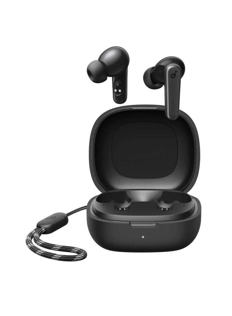 Generic Anker R50i Case Dust Proof Cover Earphone Protective Cover-Anker Soundcore R50i Case with Lanyard for AirPods (Black) - Image 3