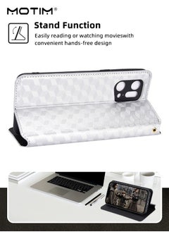 Motim Oppo Find X5/X5 Pro Phone Case Cover, Flip Leather Wallet Case with Kickstand Card Slots Holder Money Pocket, Scratch-resistant Shockproof Cover  - Image 3