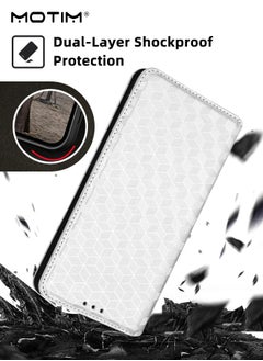 Motim Oppo Find X5/X5 Pro Phone Case Cover, Flip Leather Wallet Case with Kickstand Card Slots Holder Money Pocket, Scratch-resistant Shockproof Cover  - Image 4