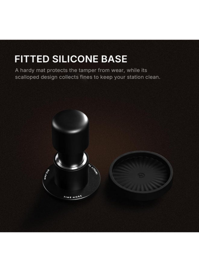 تايم مور مدك إسبرسو من TIMEMORE مقاس 58 مم - مدك يدوي من الفولاذ المقاوم للصدأ والألومنيوم مع خاصية التعليق الصوتي لصانعي القهوة، مزود بنابض يناسب حامل الفلتر مقاس 58 مم (يتضمن 4 زنبركات) - Image 5
