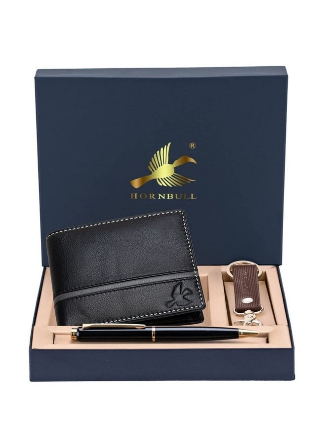 HORNBULL - HORNBULL Denial Leather Wallet For Men | Wallets Men With Rfid Blocking | Mens Wallet (Pn152), Multicolor - Image 1