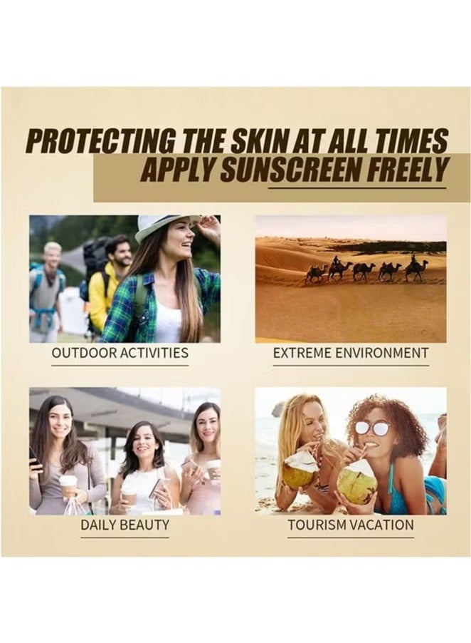 جايسوينغ بروبيوتيكات الأرز SPF50 + PA ++++ 50 مل واقي شمسي للوجه ، لديه نسيج خفيف جدا وغير دهني ، مناسب تحت المكياج مع نهاية مات جافة طويلة الأمد وتأثير مضاد للتلمع - Image 4