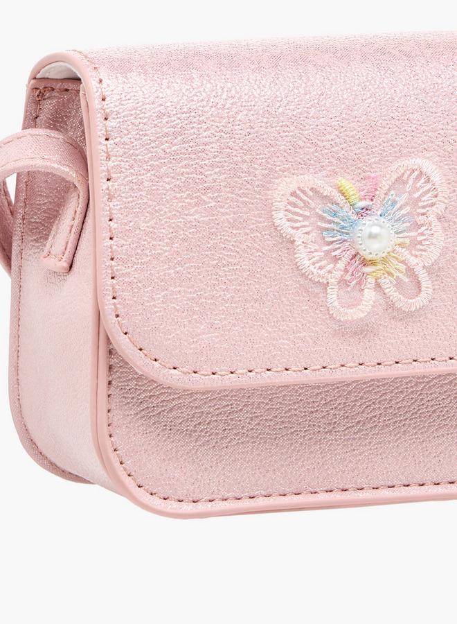 فلورا بيلا من شو إكسبرس حقيبة فلورا بيلا كروس بودي بفراشة مزينة بحزام سلسلة من مجموعة رمضان - Image 5